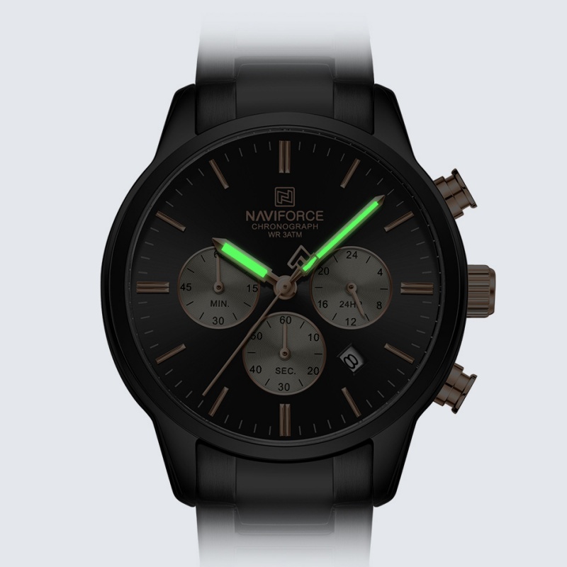 NAVIFORCE Men Quartz Chronogra - Watch Display Box ulasan dan harga