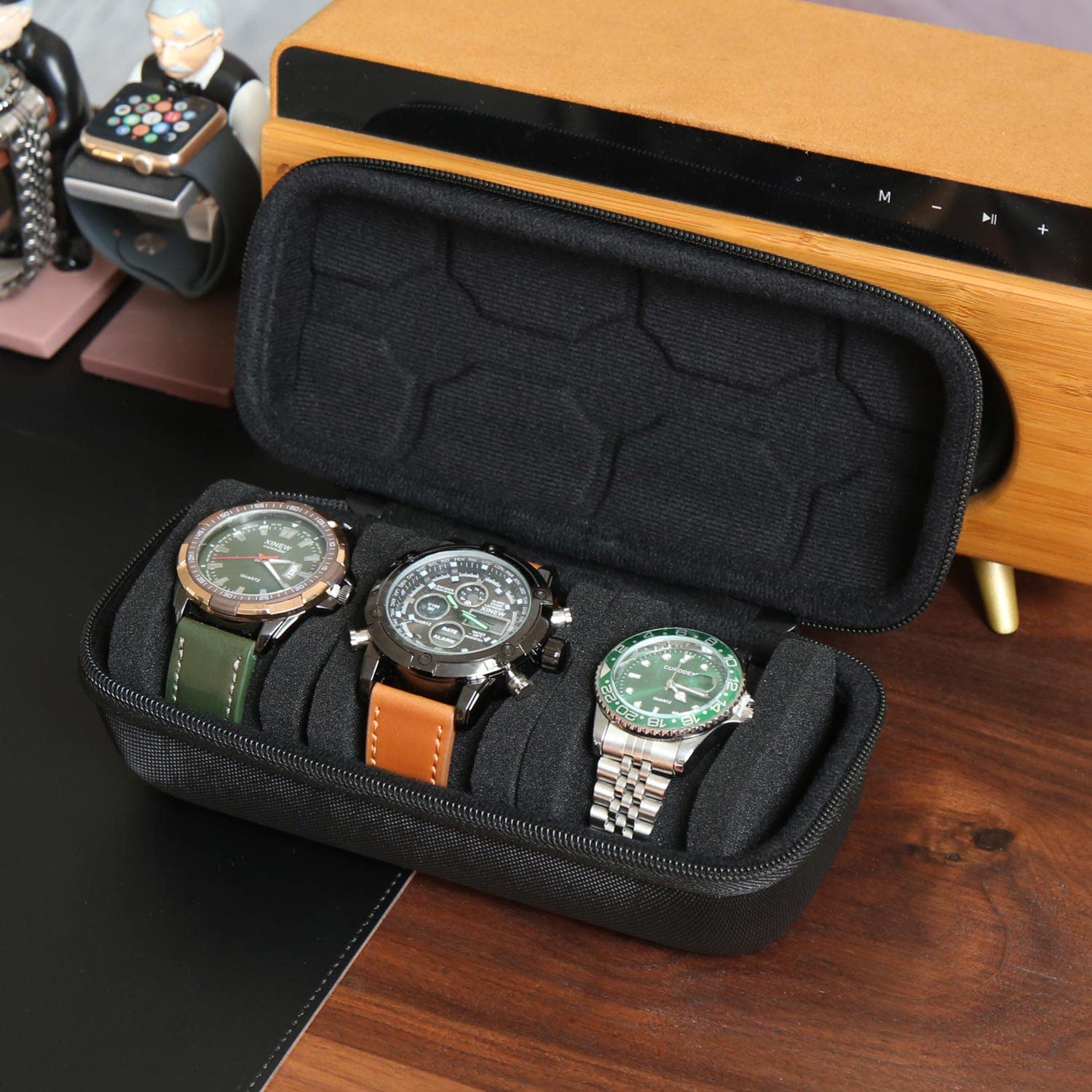 Watch Box Organizer For Men or - Watch Display Box ulasan dan harga